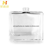 Bouteille de parfum en verre vide carrée de 50ml